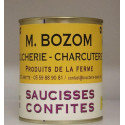 Saucisses confites 600g